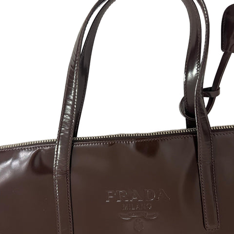 Prada Leather Patent Handbag - Loop Vintage
