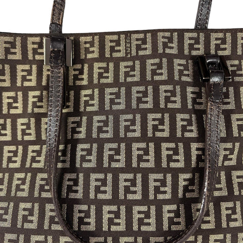 Fendi  Roll Bag Cloth Tote - Loop Vintage