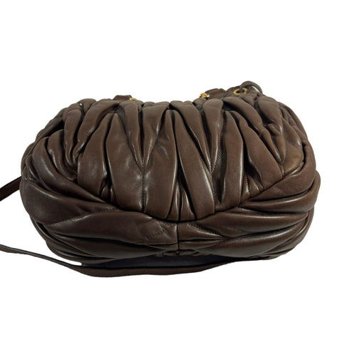 Miu Miu Matelassé Leather Handbag - Loop Vintage