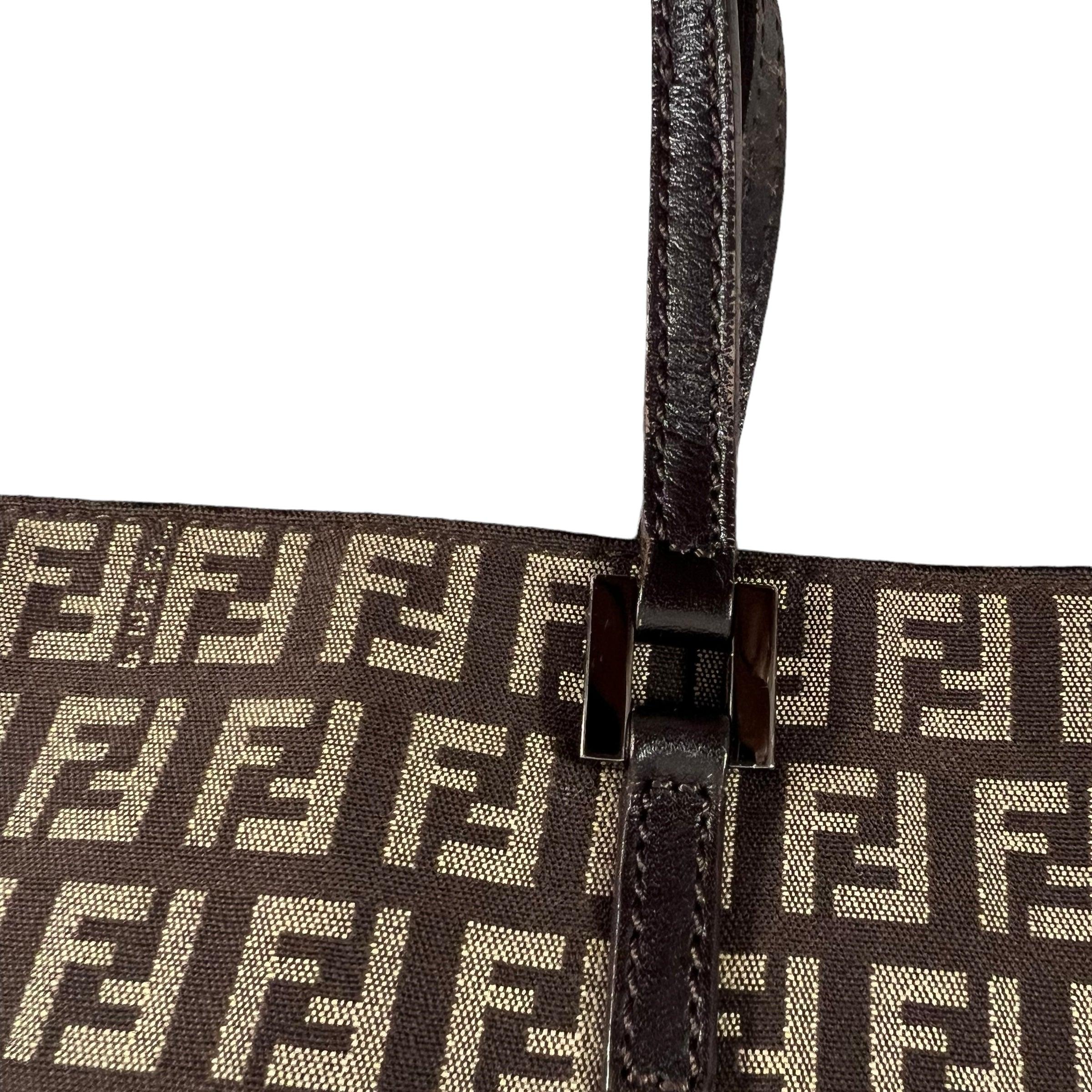 Fendi  Roll Bag Cloth Tote - Loop Vintage