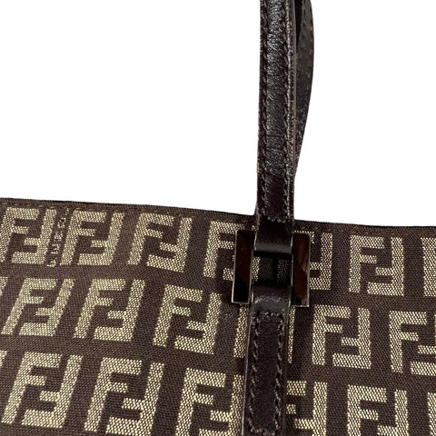 Fendi  Roll Bag Cloth Tote - Loop Vintage