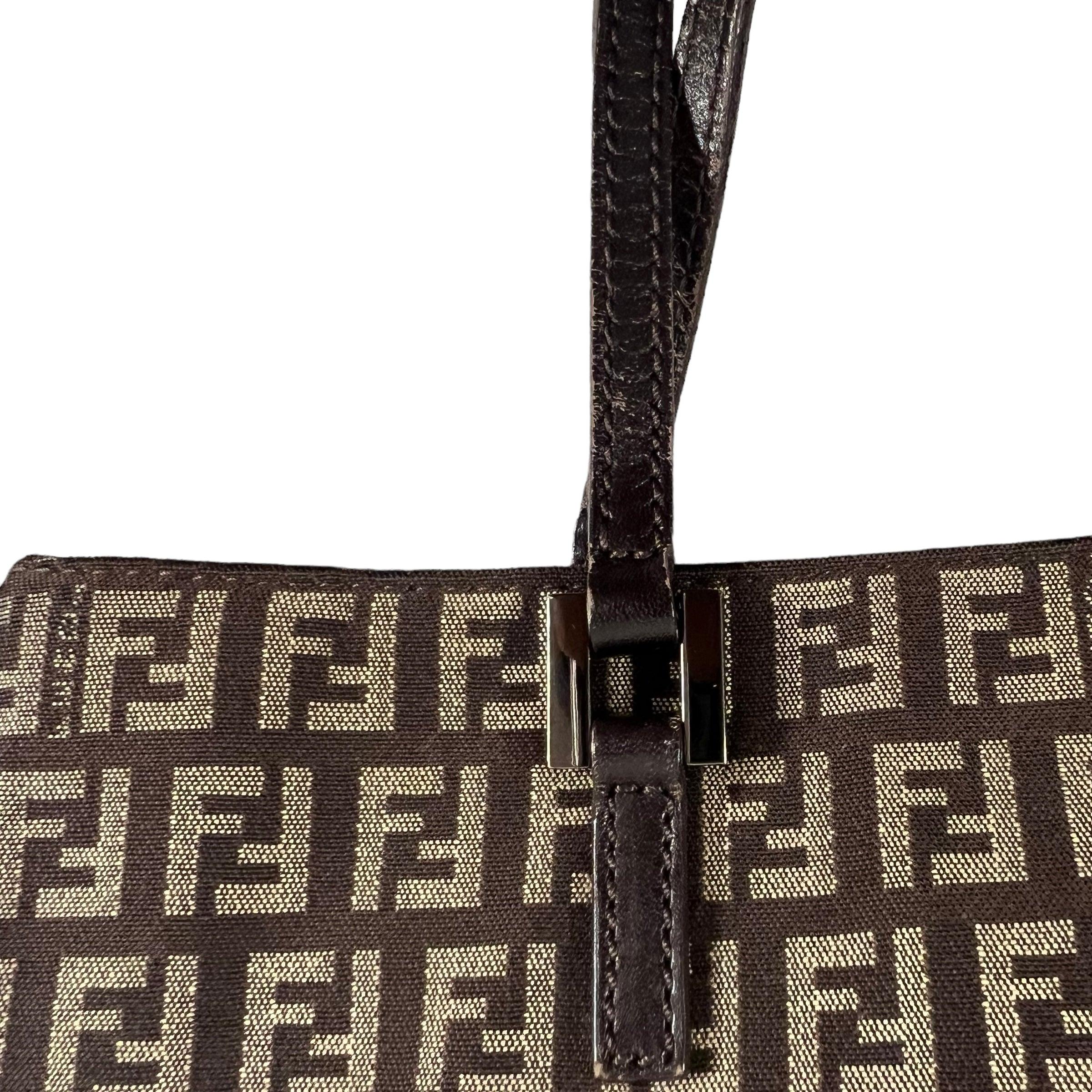 Fendi  Roll Bag Cloth Tote - Loop Vintage