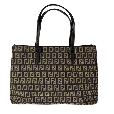Fendi  Roll Bag Cloth Tote - Loop Vintage