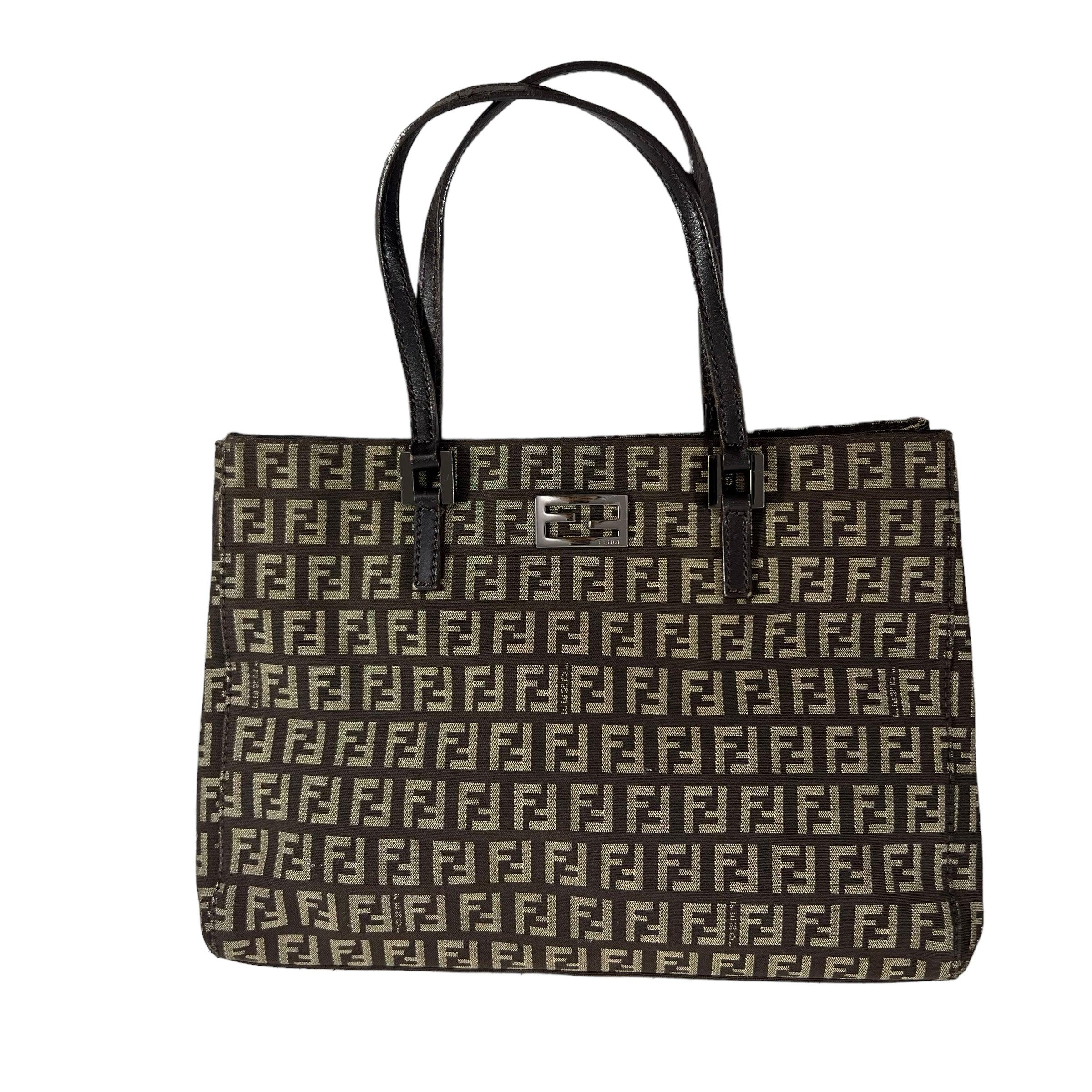 Fendi  Roll Bag Cloth Tote - Loop Vintage