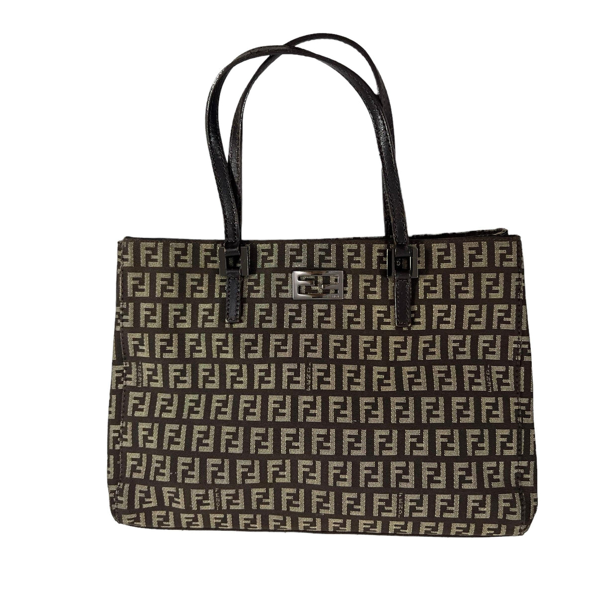 Fendi  Roll Bag Cloth Tote - Loop Vintage