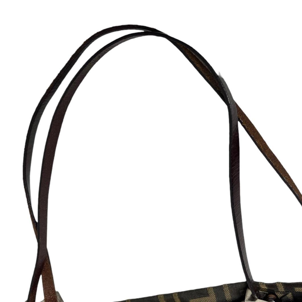 Fendi Logo Shopper Tote Cloth Tote - Loop Vintage