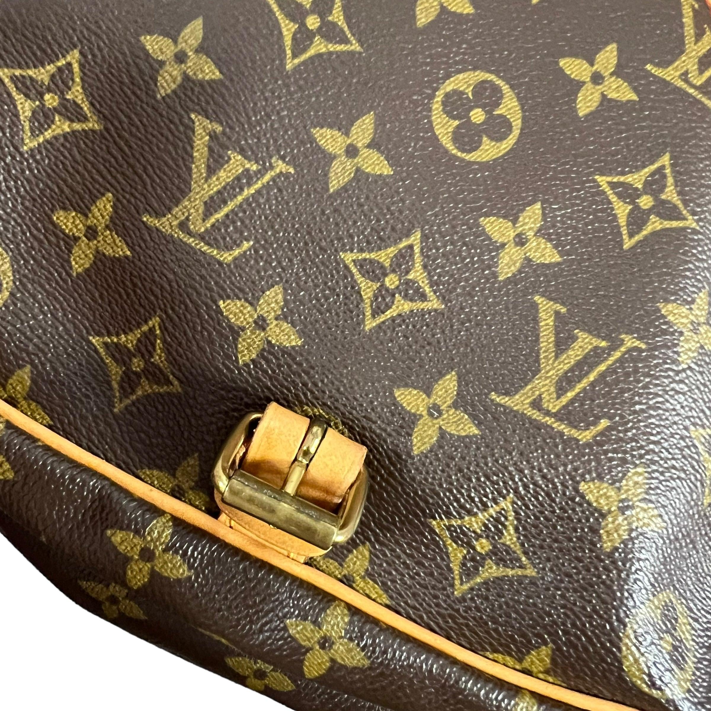 Louis Vuitton Saumur Leather Handbag - Loop Vintage