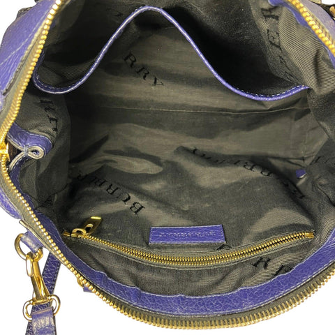 Burberry The Barrel Leather Tote Heritage Grain Gladstone Leather Bag - Loop Vintage