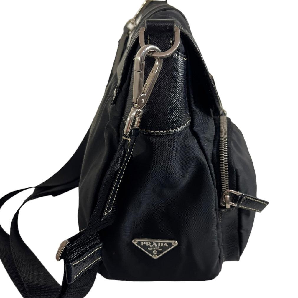 Prada Re-Nylon Cloth Handbag - Loop Vintage