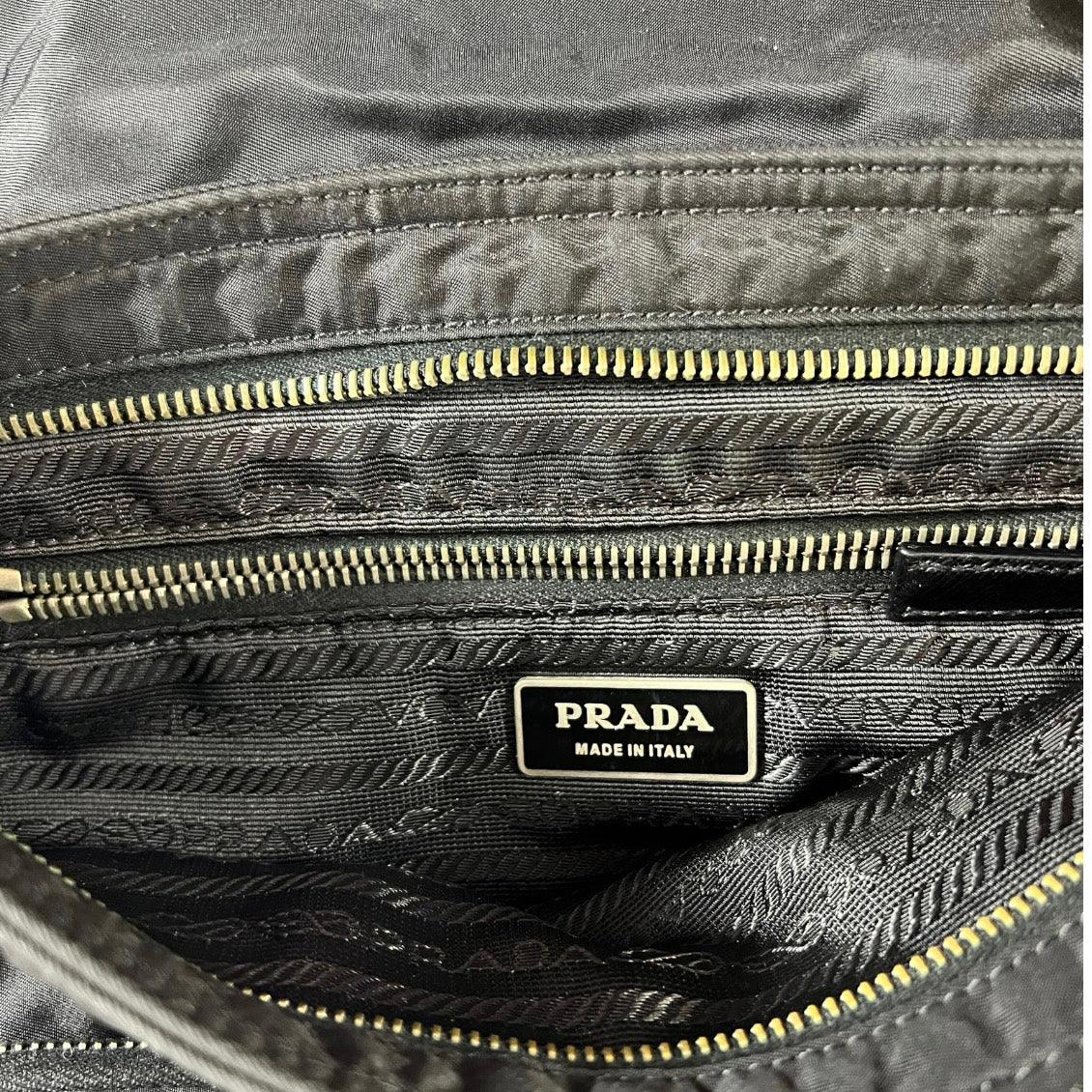 Prada Re-Nylon Cloth Handbag - Loop Vintage
