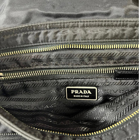 Prada Re-Nylon Cloth Handbag - Loop Vintage