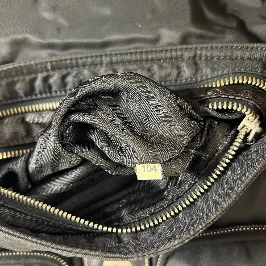 Prada Re-Nylon Cloth Handbag - Loop Vintage