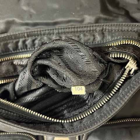 Prada Re-Nylon Cloth Handbag - Loop Vintage