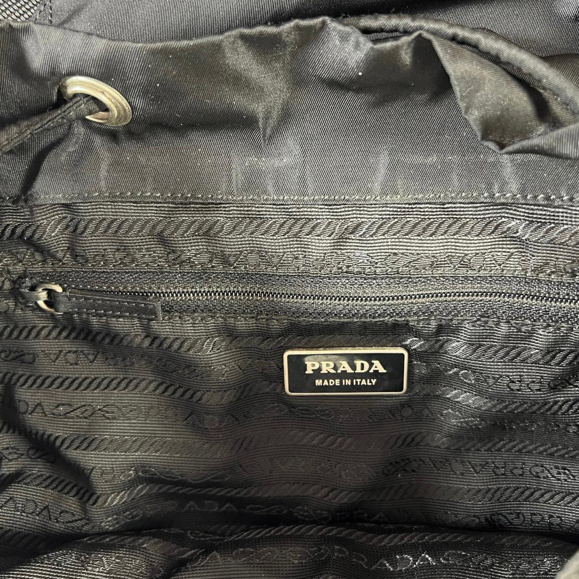 Prada Re-Nylon Cloth Backpack - Loop Vintage