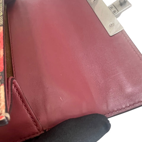 Gucci Supreme Bloom Supreme Padlock Shoulder Bag