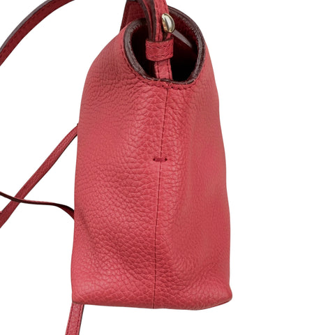 Burberry Leah Crossbody Bag Pebbled Leather Small