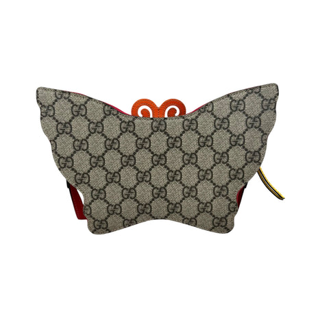 Gucci Butterfly canvas cross-body bag