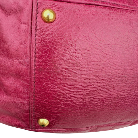 Miu Miu Vitello Lux Mini Bow Bag