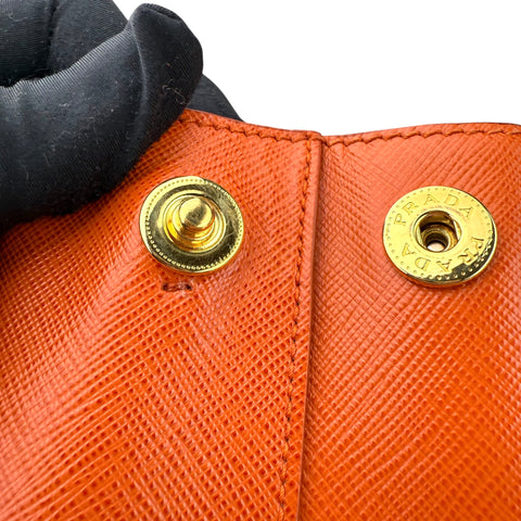 Prada Galleria Saffiano leather bag Orange
