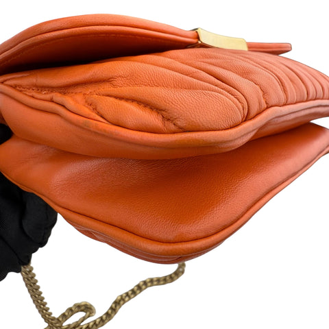 Miu Miu nappa chain flap crossbody