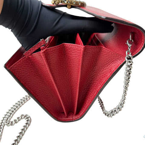 Gucci Dionysus mini leather chain bag