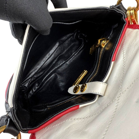 Miu Miu Confidential napa Biker bag