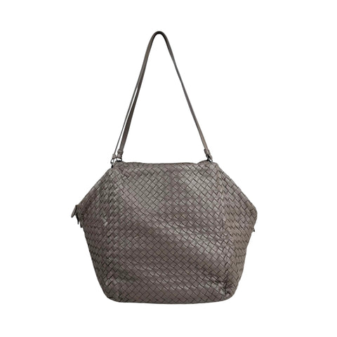 Bottega Veneta Brown Intrecciato Cesta Tote Dark brown