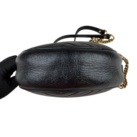 Gucci GG Marmont Mini Round Shoulder Bag