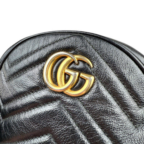 Gucci GG Marmont Mini Round Shoulder Bag
