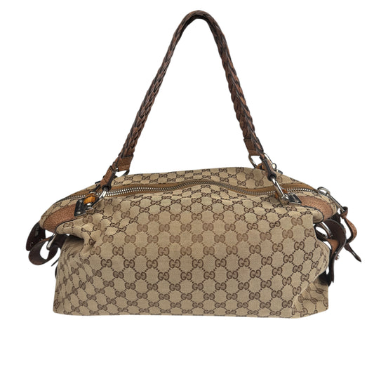Gucci GG Canvas Bamboo Bar Large