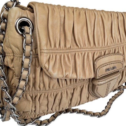 Prada Nappa Gaufre Shoulder Bag