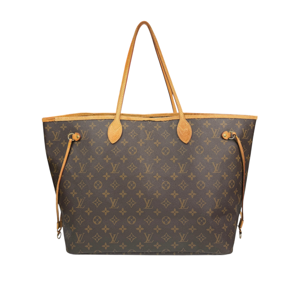 Louis Vuitton Neverfull Tote Bag Monogram Brown