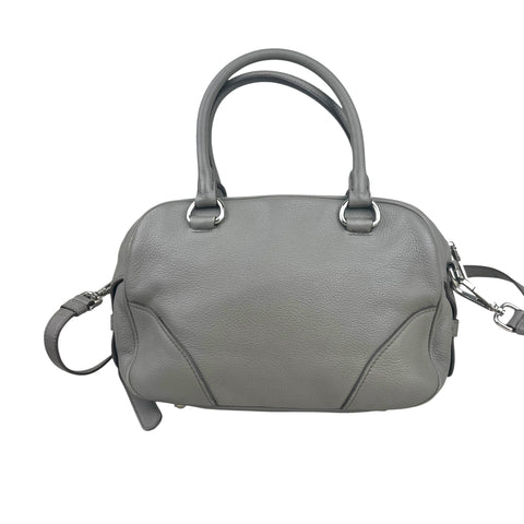 Prada Vitello Daino Zip Top satchel