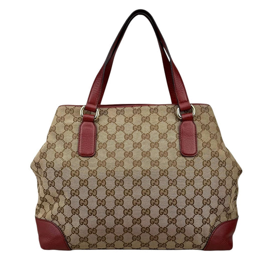 Gucci Medium GG Canvas Dressage Tote