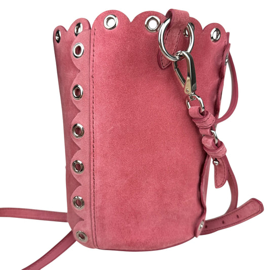 Miu Miu Embellished Scalloped Bucket Bag