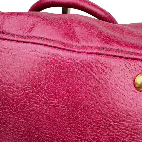 Miu Miu Vitello Lux Mini Bow Bag