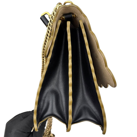 Fendi Dotcom Leather Shoulder Bag Black