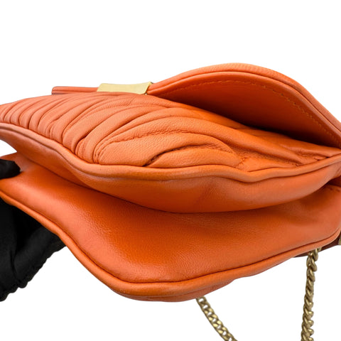 Miu Miu nappa chain flap crossbody