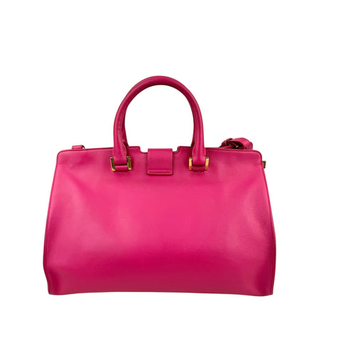 Saint Laurent Petit Cabas Y-line Shoulder Bag Pink