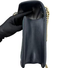 Pre-owned bvlgari-serpenti-leather-crossbody-bag-front