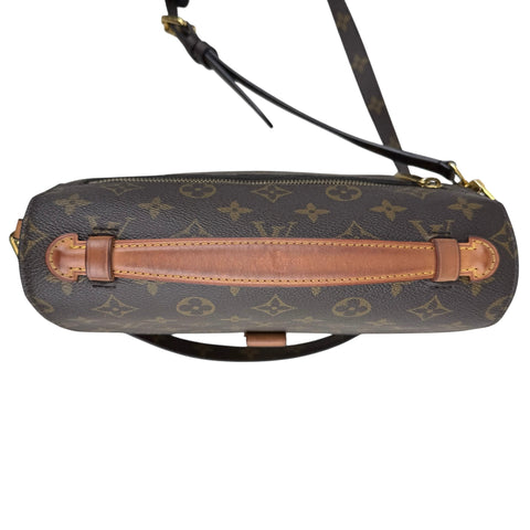 Louis Vuitton Pochette Métis Shoulder Bag Brown Canvas