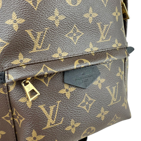 Louis Vuitton Palm Springs Backpack MM Brown Canvas