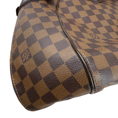 Pre-owned louis-vuitton-sistina-damier-ebene-canvas-shoulder-bag-front