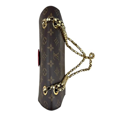 Louis Vuitton Victoire Handbag Monogram Canvas and Leather shoulder bag
