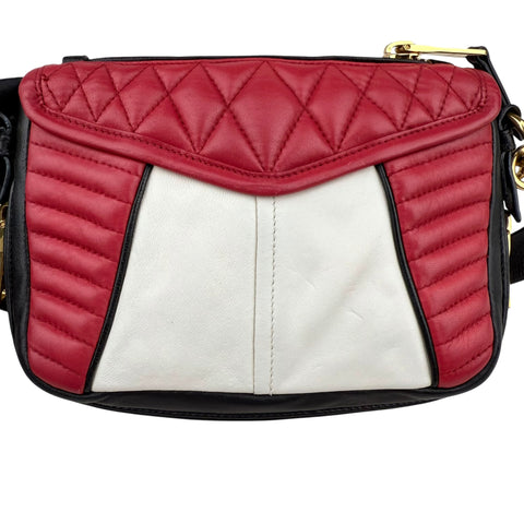 Miu Miu Confidential napa Biker bag