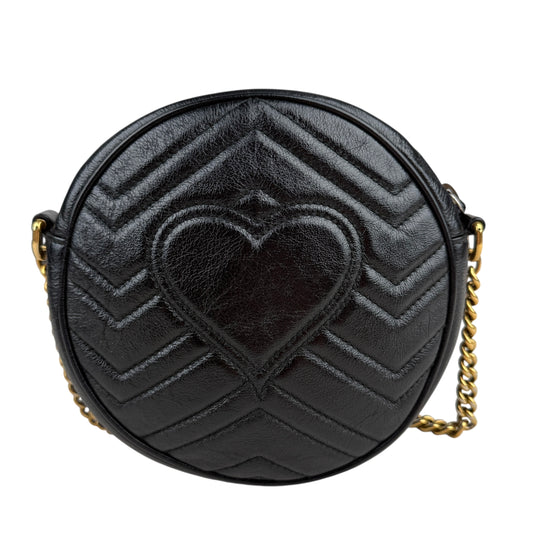 Gucci GG Marmont Mini Round Shoulder Bag