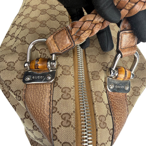Gucci GG Canvas Bamboo Bar Large