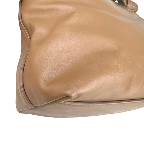 Miu Miu Convertible Resin Chain Tote Leather with Resin Medium