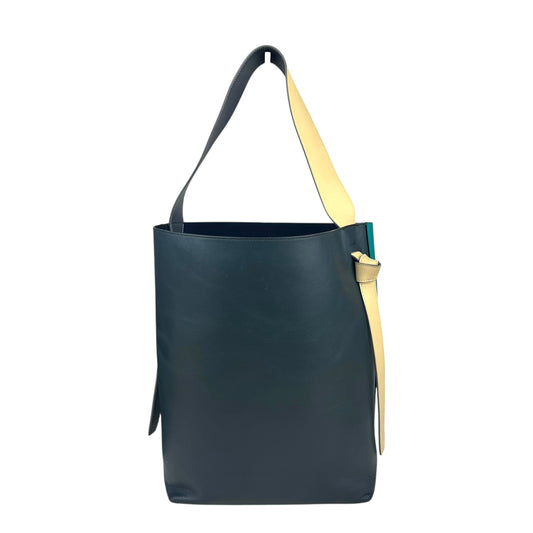Celine Hobo in Blue Leather