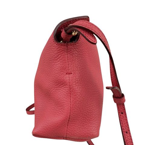 Burberry Leah Crossbody Bag Pebbled Leather Small